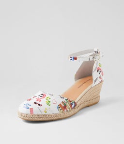 RYLEN DJ AMALFI PRINT LEATHER