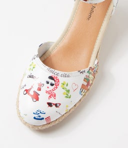RYLEN DJ AMALFI PRINT LEATHER