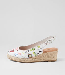 SANIARLY DJ AMALFI PRINT LEATHER