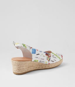SANIARLY DJ AMALFI PRINT LEATHER