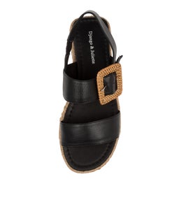 SILAS DJ BLACK LEATHER