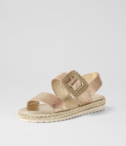 SILAS DJ OLD GOLD SCRATCH OLD GOLD LEATHER BUCKLE