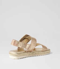 SILAS DJ OLD GOLD SCRATCH OLD GOLD LEATHER BUCKLE