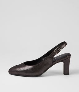 TINO DJ BLACK SHIMMER LEATHER