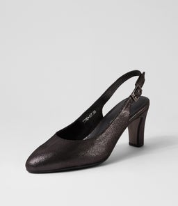 TINO DJ BLACK SHIMMER LEATHER
