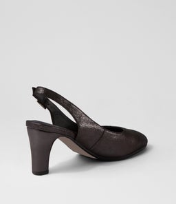TINO DJ BLACK SHIMMER LEATHER