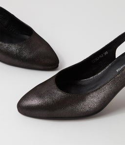 TINO DJ BLACK SHIMMER LEATHER
