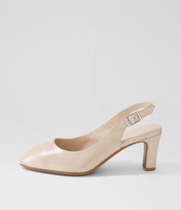 TINO DJ NUDE SHIMMER LEATHER