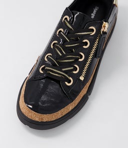 TORAYNE DJ BLACK GOLD PATENT MULTI