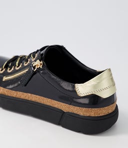 TORAYNE DJ BLACK GOLD PATENT MULTI