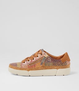 TORAYNE DJ AUTUMN MULTI DK TAN LEATHER MULTI