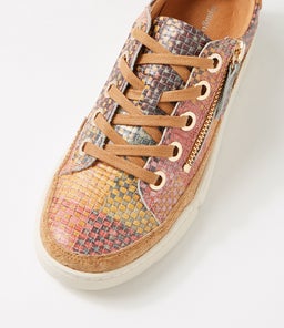 TORAYNE DJ AUTUMN MULTI DK TAN LEATHER MULTI