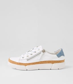 TORAYNE DJ WHITE BLUE DENIM MULTI