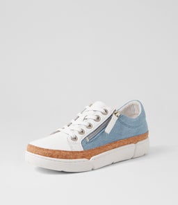 TORRY DJ WHITE DENIM MULTI