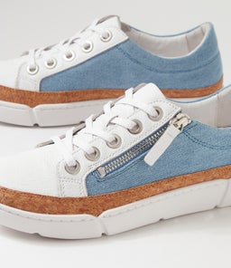 TORRY DJ WHITE DENIM MULTI