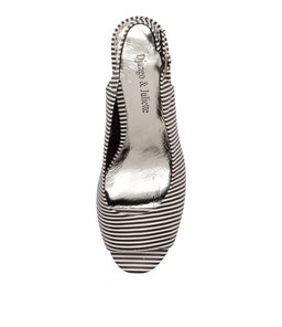 JIANAS DJ BLACK&WHITE STRIPE LEATHER