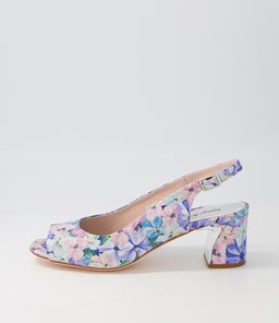 JIANAS DJ BLUE FLOWERS LEATHER