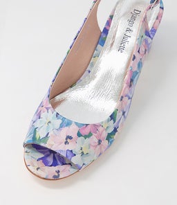 JIANAS DJ BLUE FLOWERS LEATHER