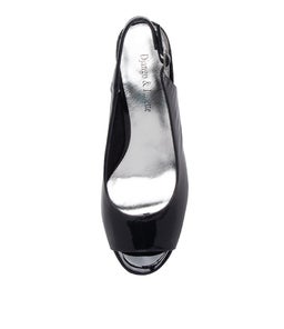 JIANAS DJ NAVY PATENT LEATHER