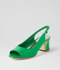 JIANAS DJ BRIGHT EMERALD PATENT LEATHER