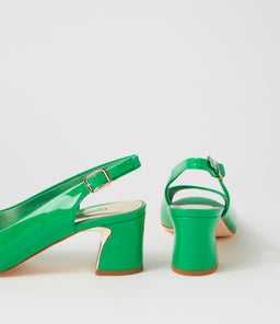 JIANAS DJ BRIGHT EMERALD PATENT LEATHER