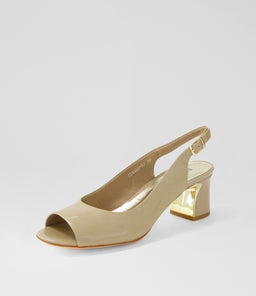 JIANAS DJ NUDE PATENT LEATHER