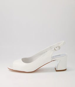 JIANAS DJ WHITE LEATHER