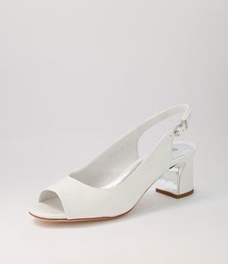 JIANAS DJ WHITE LEATHER