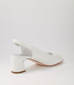 JIANAS DJ WHITE LEATHER