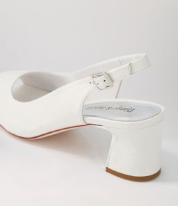 JIANAS DJ WHITE LEATHER