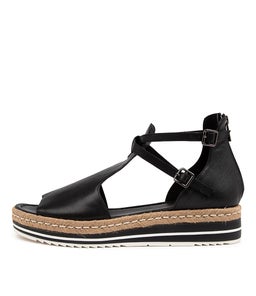 ALEXYS DJL BLACK LEATHER