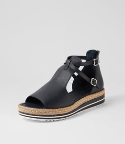 ALEXYS DJL NAVY LEATHER