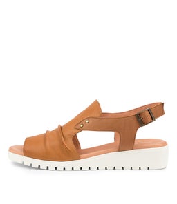MADIS DJL TAN DK TAN WHITE SOLE LEATHER
