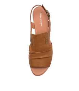 MADIS DJL TAN DK TAN WHITE SOLE LEATHER