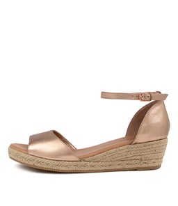 SKIP DJL ROSE GOLD NATURAL ROPE LEATHER