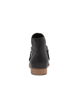 FAYE DJ BLACK NATURAL HEEL LEATHER