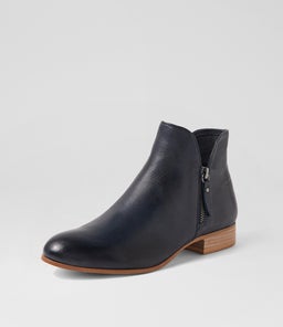 FAYE DJ NAVY LEATHER