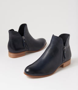 FAYE DJ NAVY LEATHER