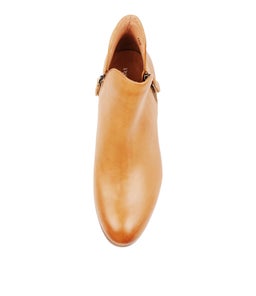 FAYE DJ DK TAN LEATHER