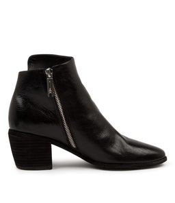 HAZEL DJ BLACK LEATHER
