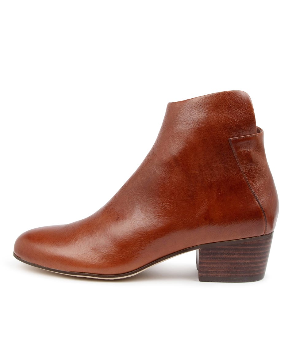 Buy Django & Juliette Meera Dj Cognac Ankle Boots online with free shipping