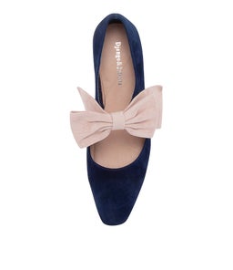 MISHA DJ NAVY NUDE SUEDE