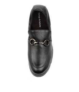 RHODES DJ BLACK BLACK SOLE LEATHER