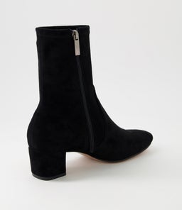 HARTFUL DJ BLACK STRETCH MICROSUEDE