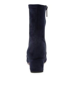 HARTFUL DJ NAVY STRETCH MICROSUEDE