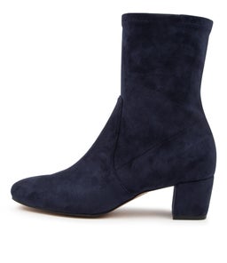 HARTFUL DJ NAVY STRETCH MICROSUEDE