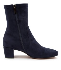 HARTFUL DJ NAVY STRETCH MICROSUEDE
