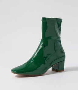 HARTFUL DJ EMERALD STRETCH PATENT PU