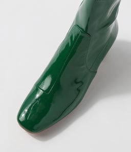 HARTFUL DJ EMERALD STRETCH PATENT PU