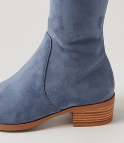 TIMOTHIE DJ DENIM STRETCH MICROSUEDE